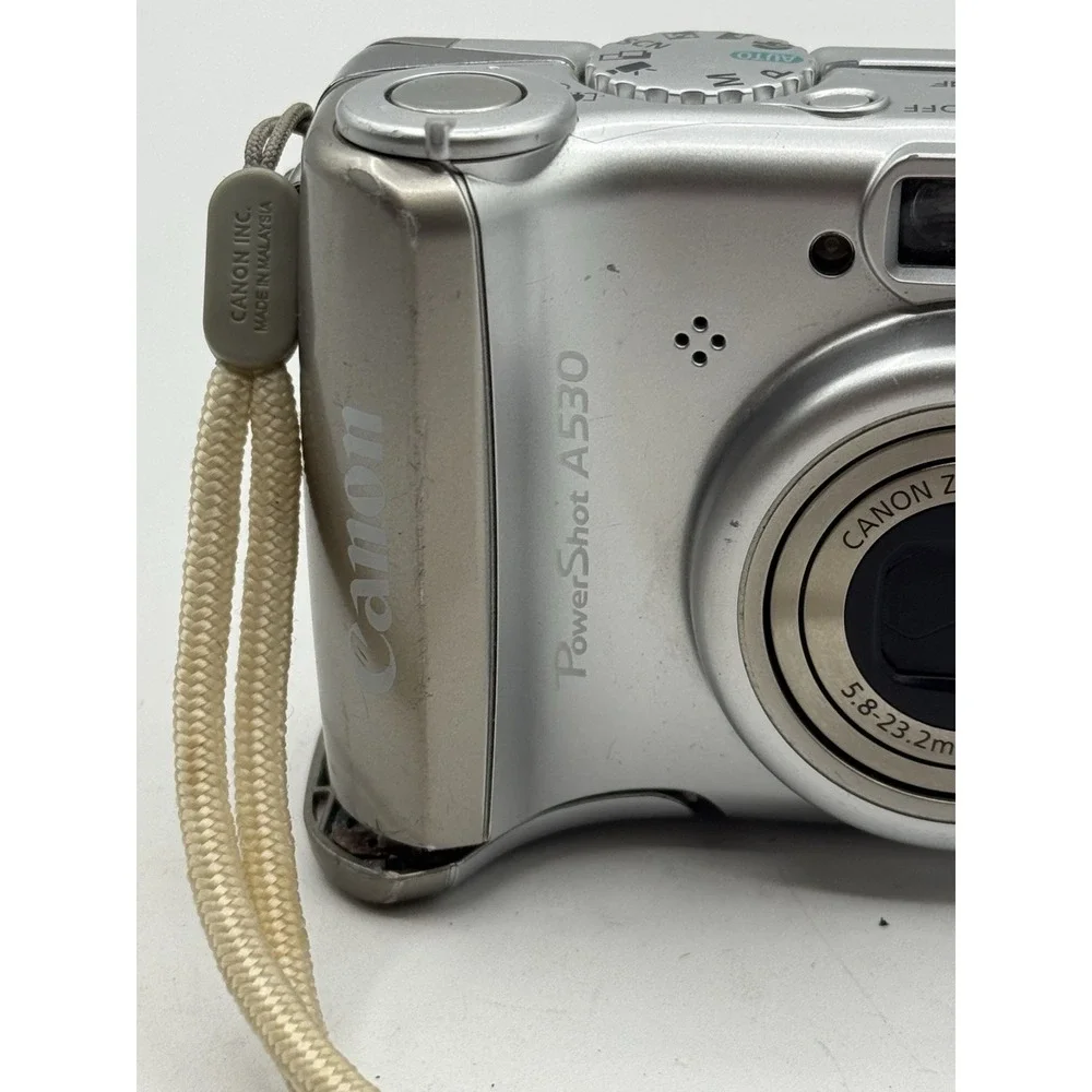 Canon PowerShot A530 5.0MP Compact Digital Camera For Parts or Repair Ships Fast